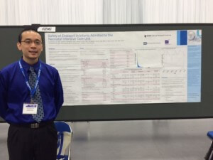 Lawrence Ku presents his findings on enalapril.