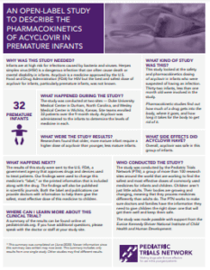 Acyclovir Results at-a-Glance