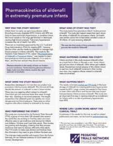 Sildenafil Results-at-a-Glance