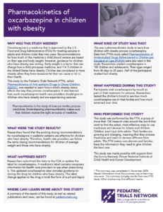 Oxcarbazepine Results-at-a-Glance